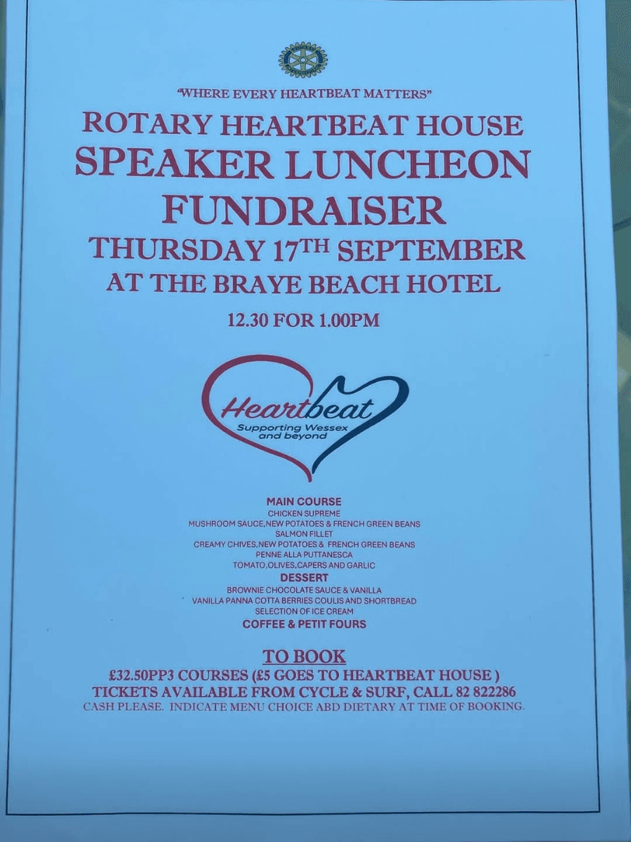 Rotary Heartbeat House Speaker Luncheon Fundraiser