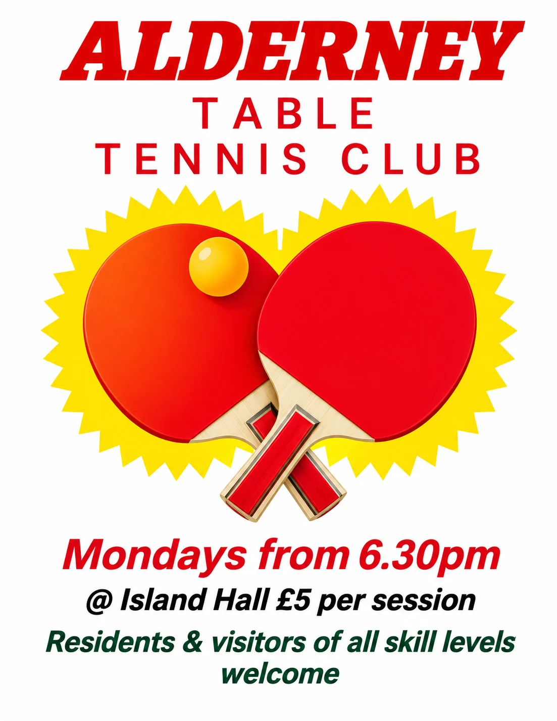 Alderney Table Tennis Club